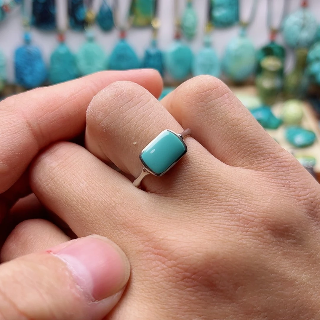 绿松石珠宝奇石未镶嵌