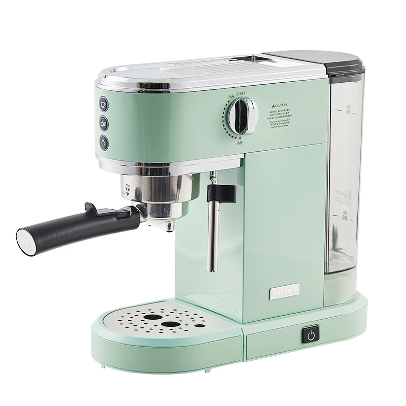 马克西姆凡尔纳复古咖啡机意式浓缩半自动家用小型蒸汽奶泡便携