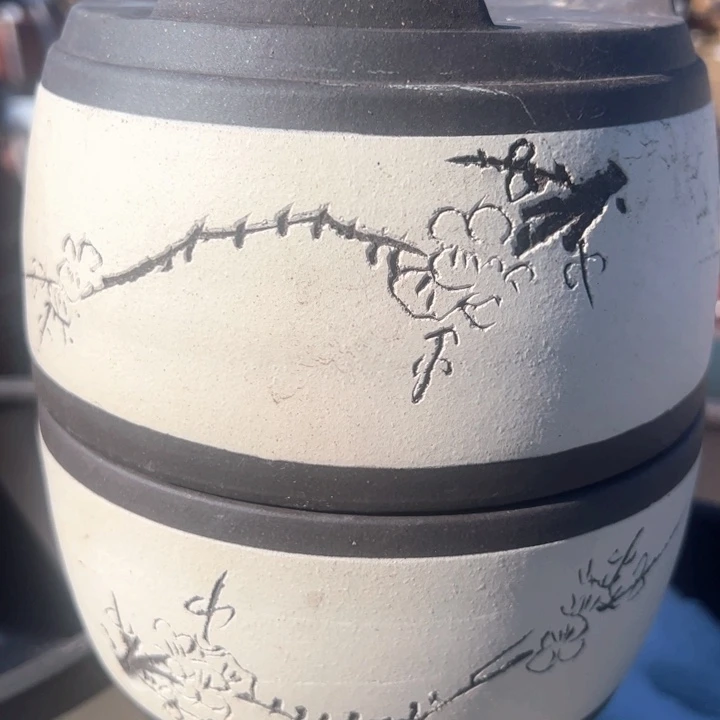 红陶紫砂碗盆口16