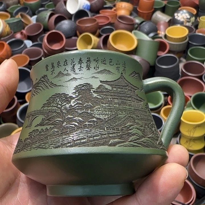 茶杯紫砂全手工制作工艺