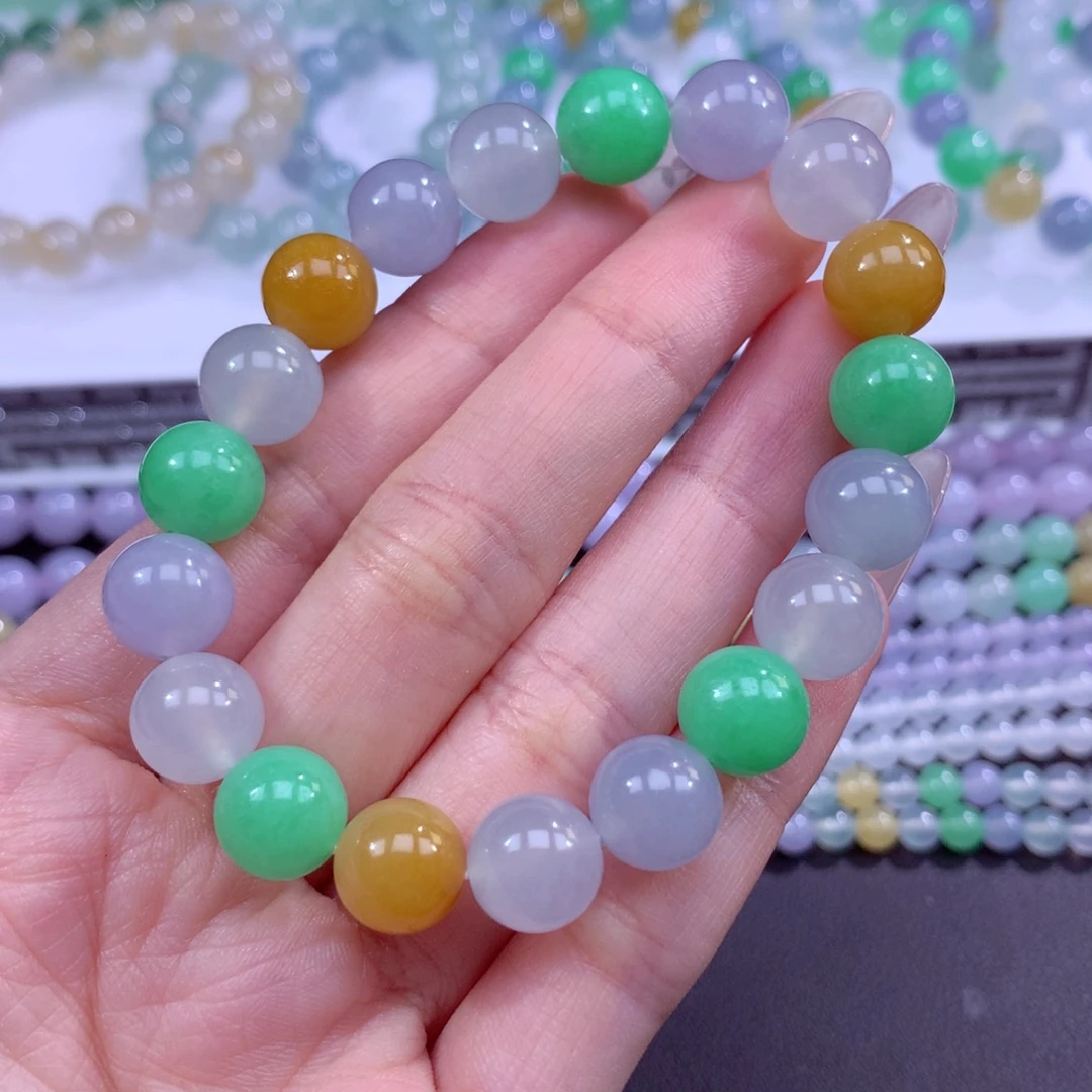 翡翠未镶嵌手链翡翠