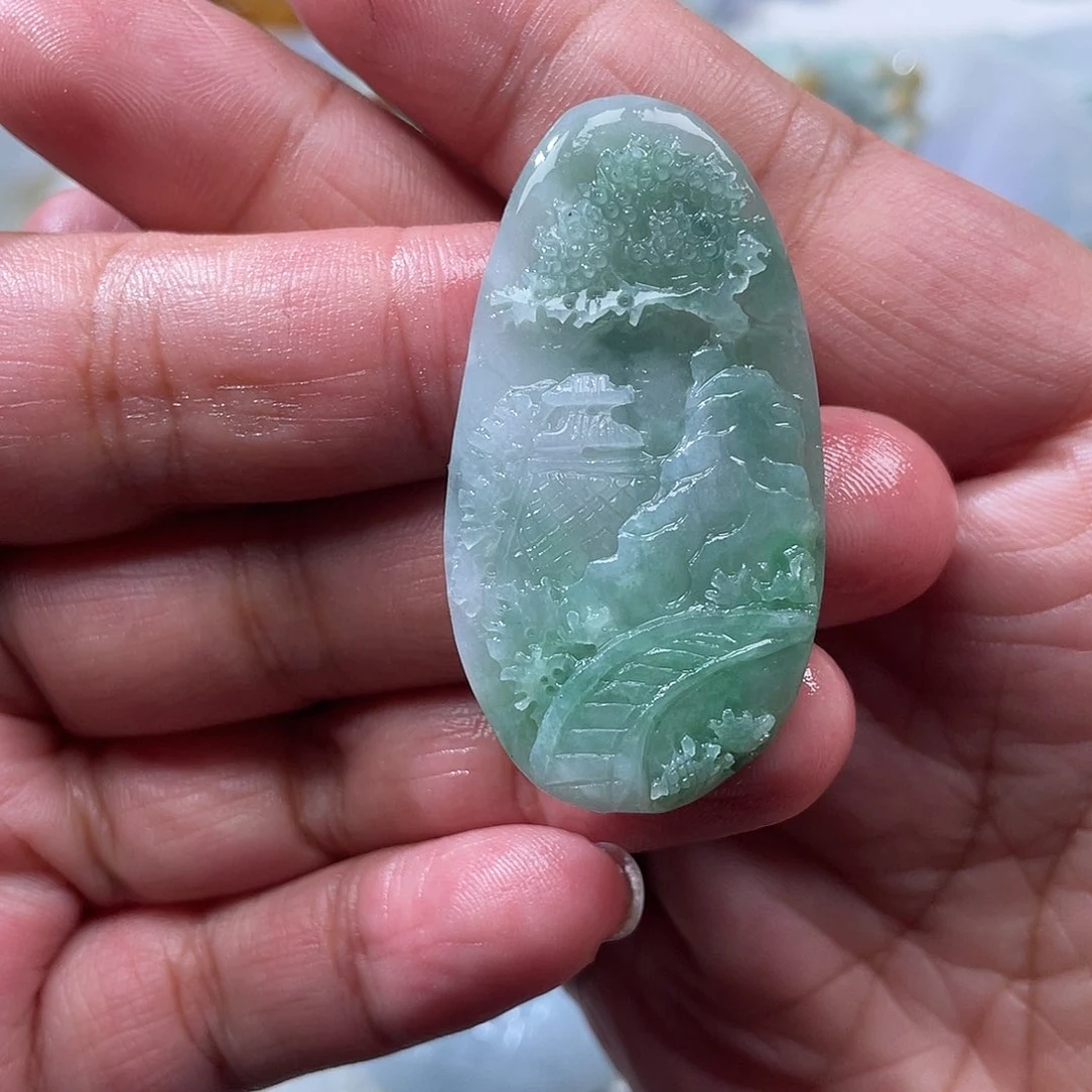 未镶嵌定制翡翠翡玉缘翡翠