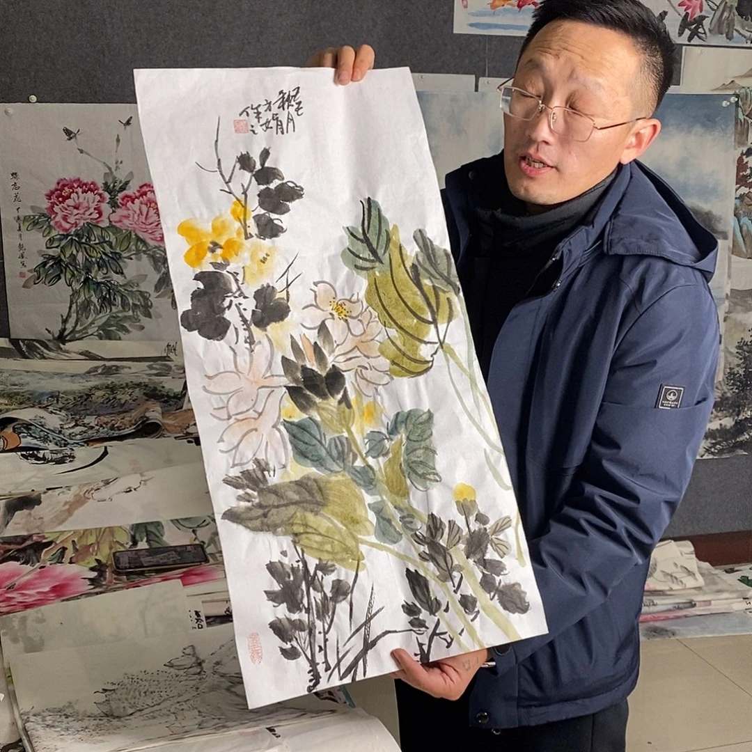 国画纯手写手绘作品57