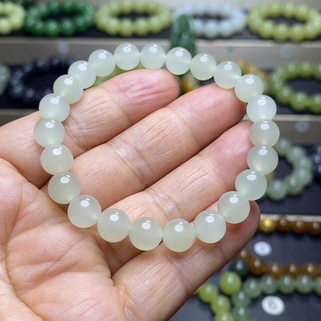 和田玉未镶嵌手串