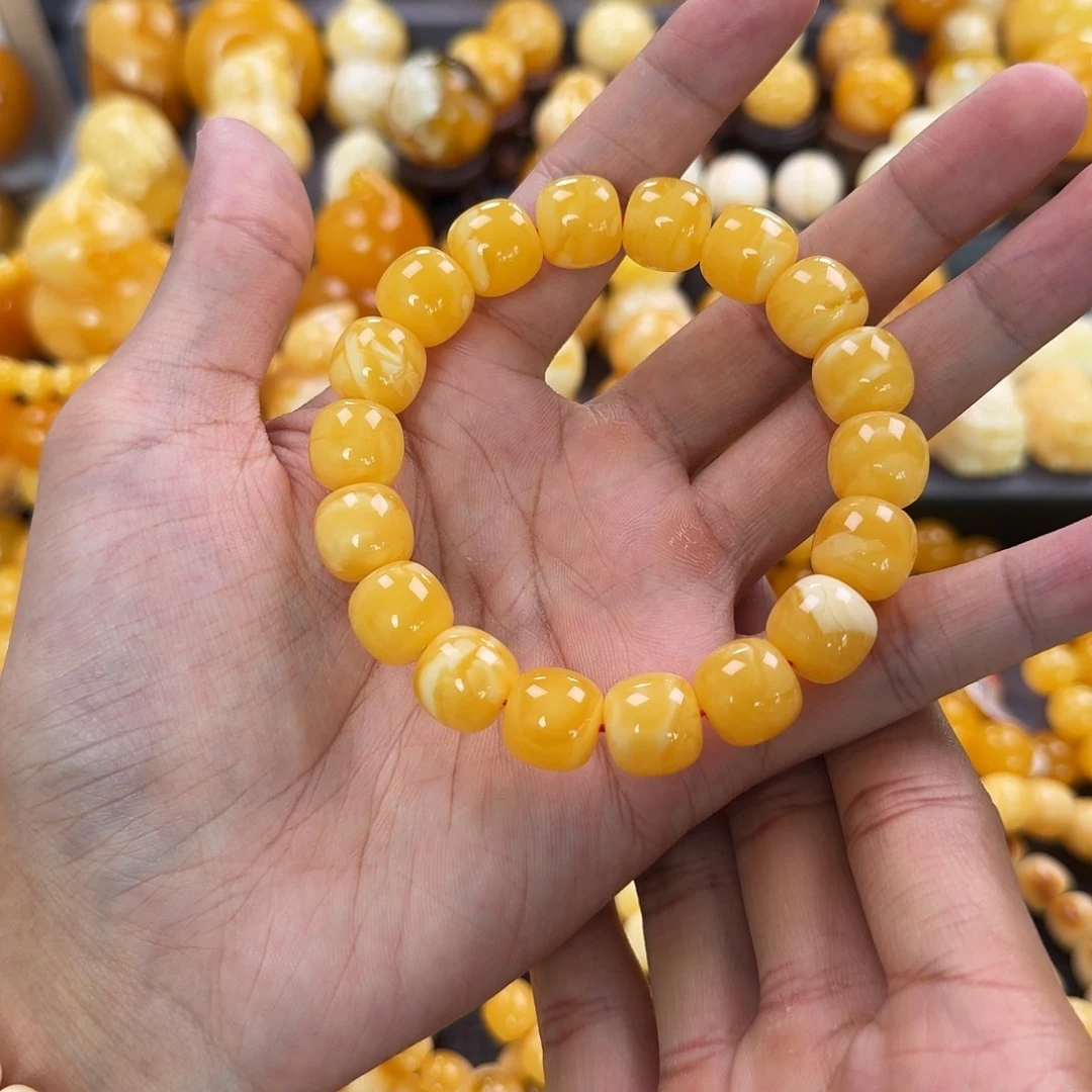 琥珀未镶嵌珠宝奇石13mm同料