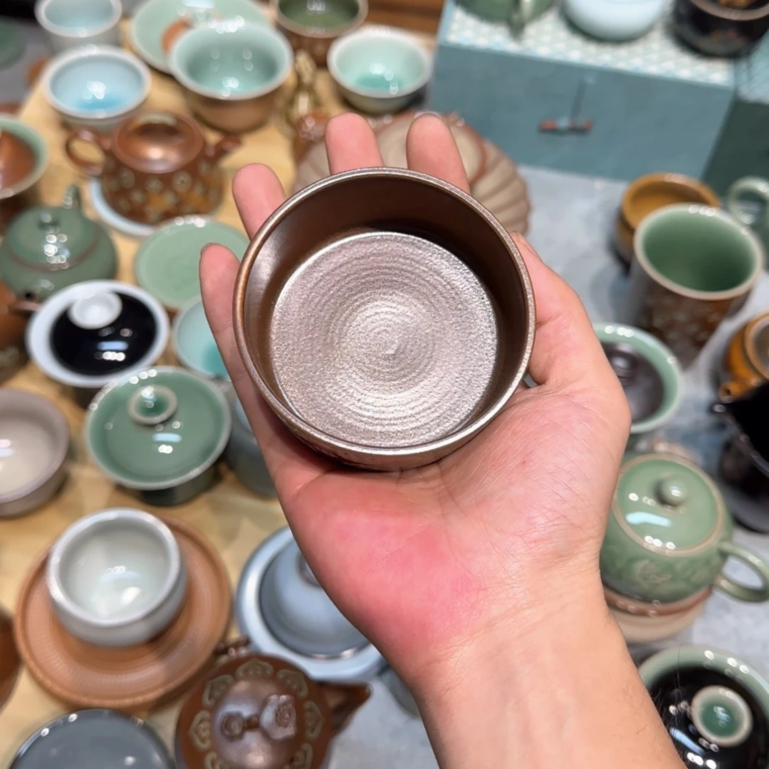 小金茶具青瓷茶器