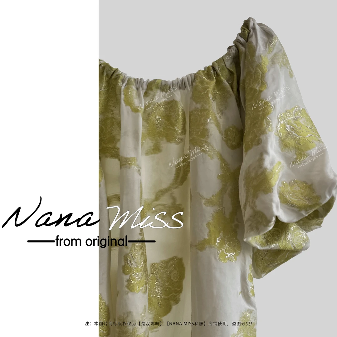 2025春夏HANsketsh ROOM 【万针刺绣】小心机泡泡袖衬衫