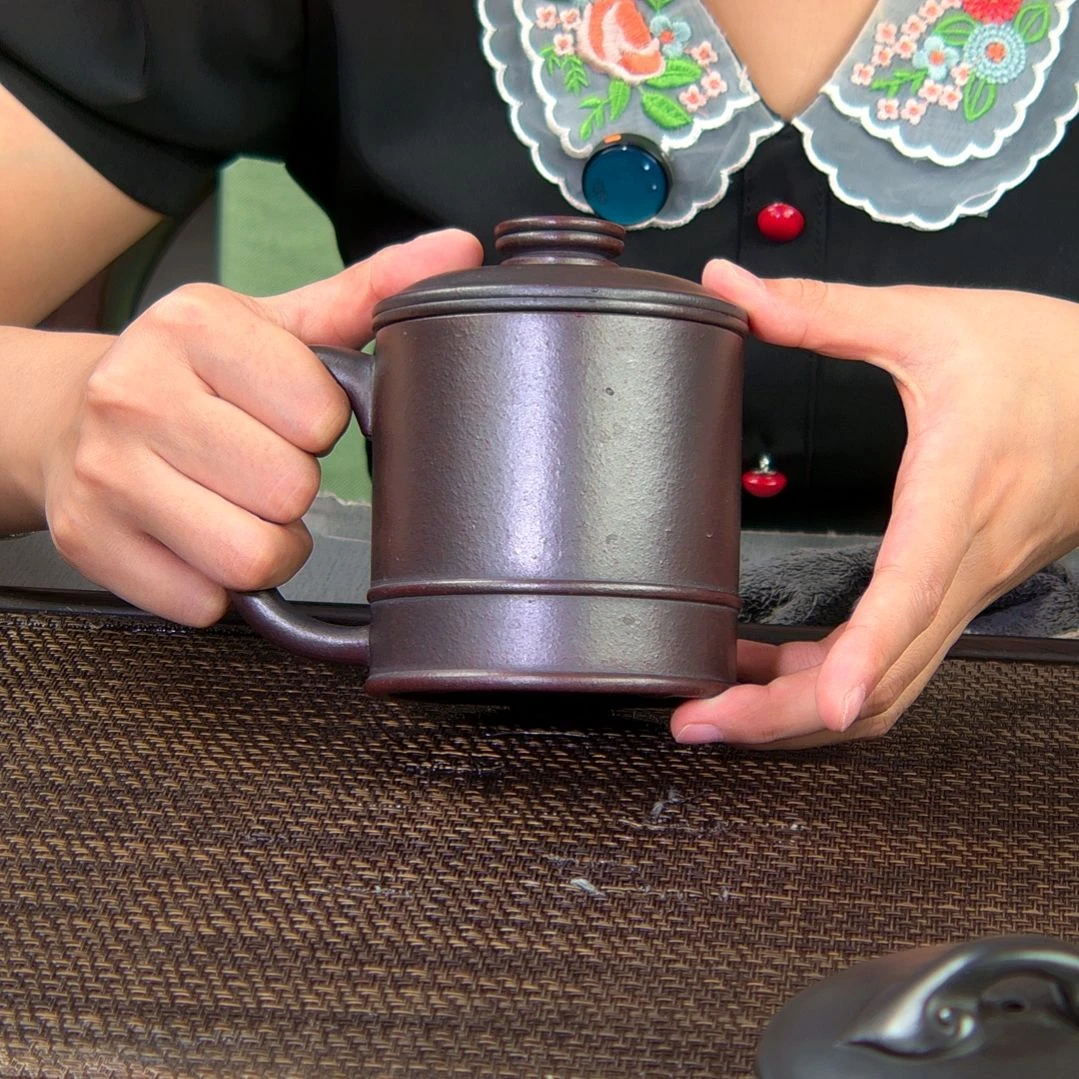 茶杯紫砂高货放漏