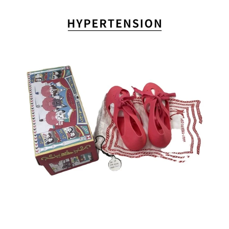 08新-网红女士复古编织红色便携轻奢小众印花ins抽绳卡通芭蕾风