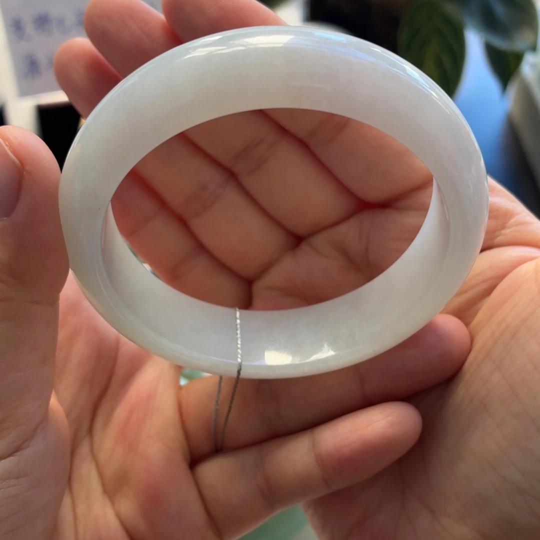 翡翠未镶嵌手镯天然