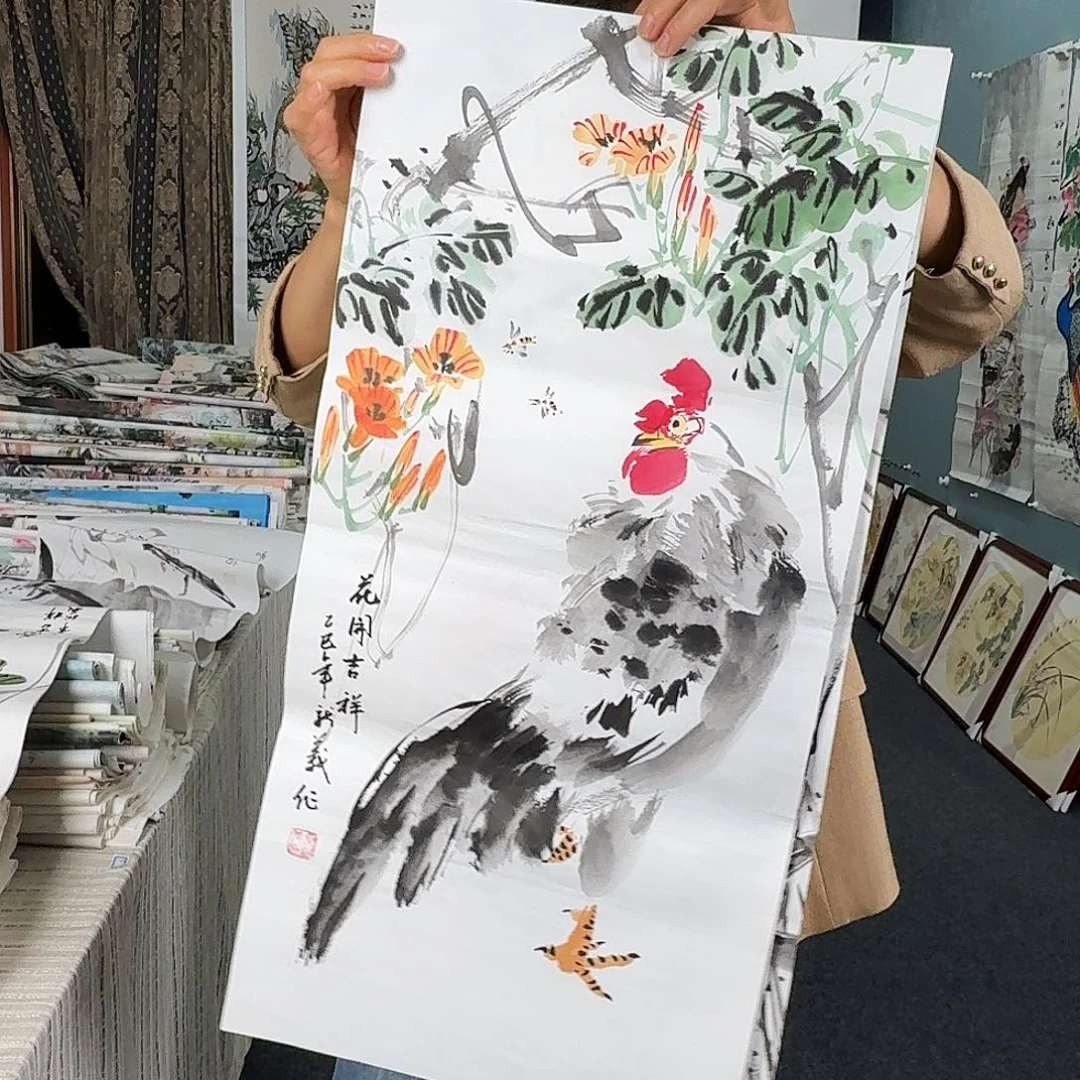 纯手绘的好看作品