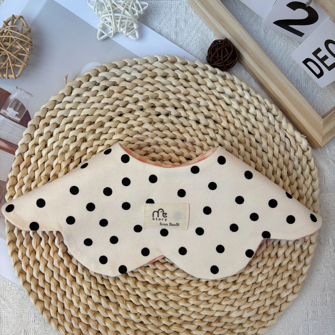 故事我.宝宝口水巾新生儿围嘴双面柔软围兜百搭口水兜新生儿饭兜