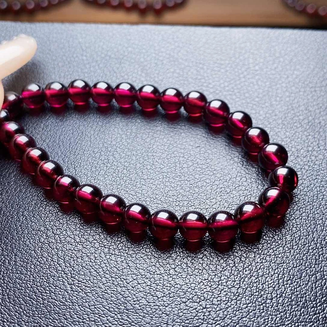 未镶嵌手链石榴石用****56单帝王紫