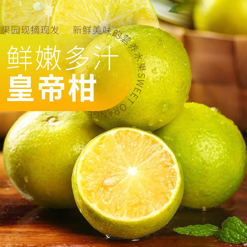 正宗皇帝柑广西橘子新鲜水果黄帝柑桔子贡沃包邮柑当季