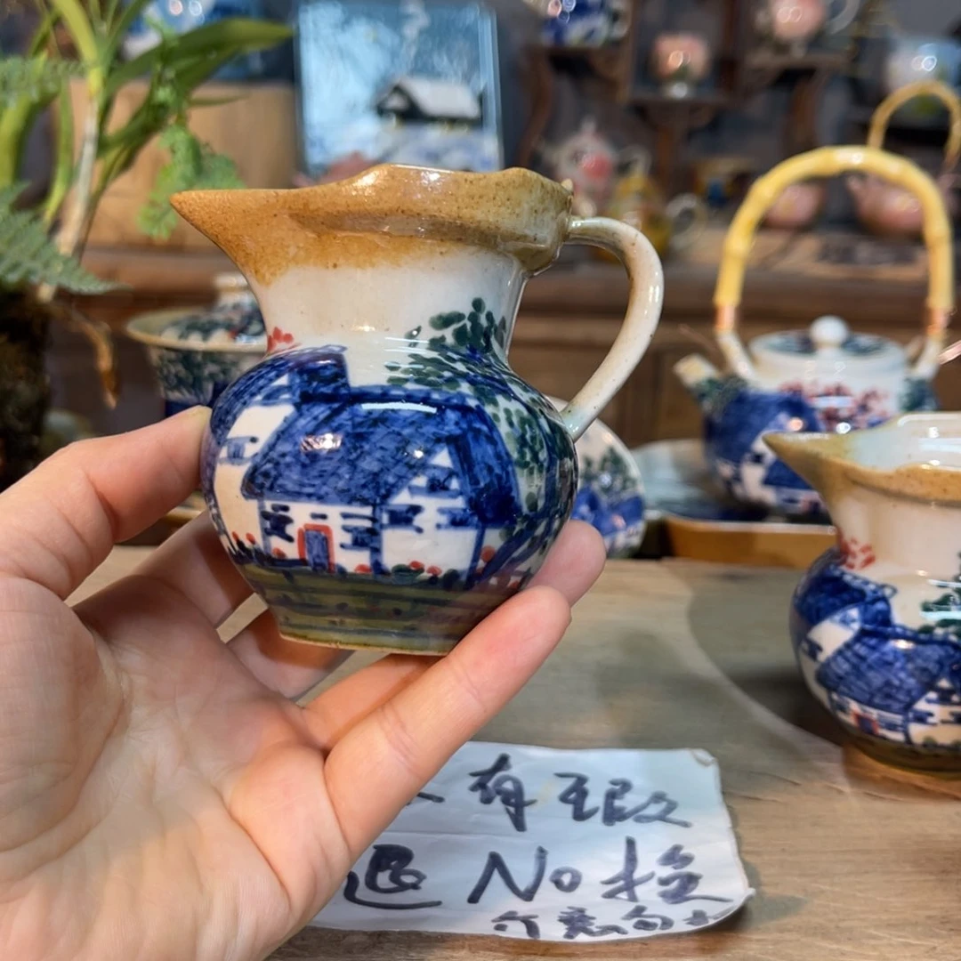 杯素浅陶瓷手工手绘