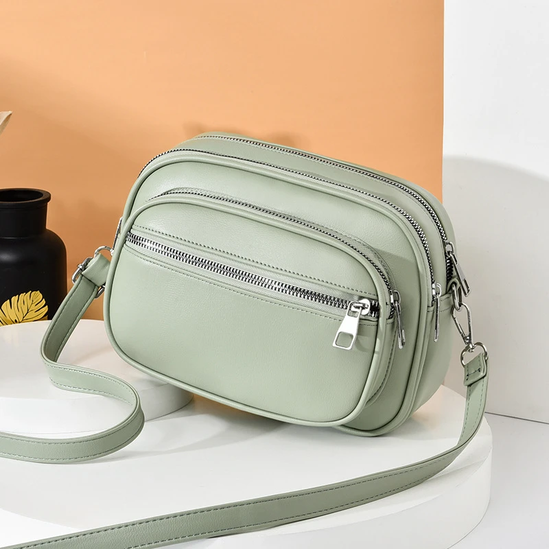 多层斜挎包女2025新款相机包小包简约百搭大容量手提潮单肩包