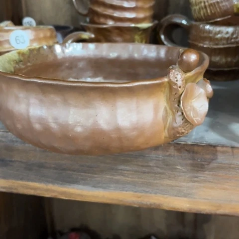 盘蓝**?熠樹日式手捏餐具茶具