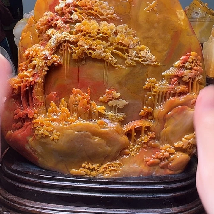 用***寿山石寿山石雕刻艺术设计