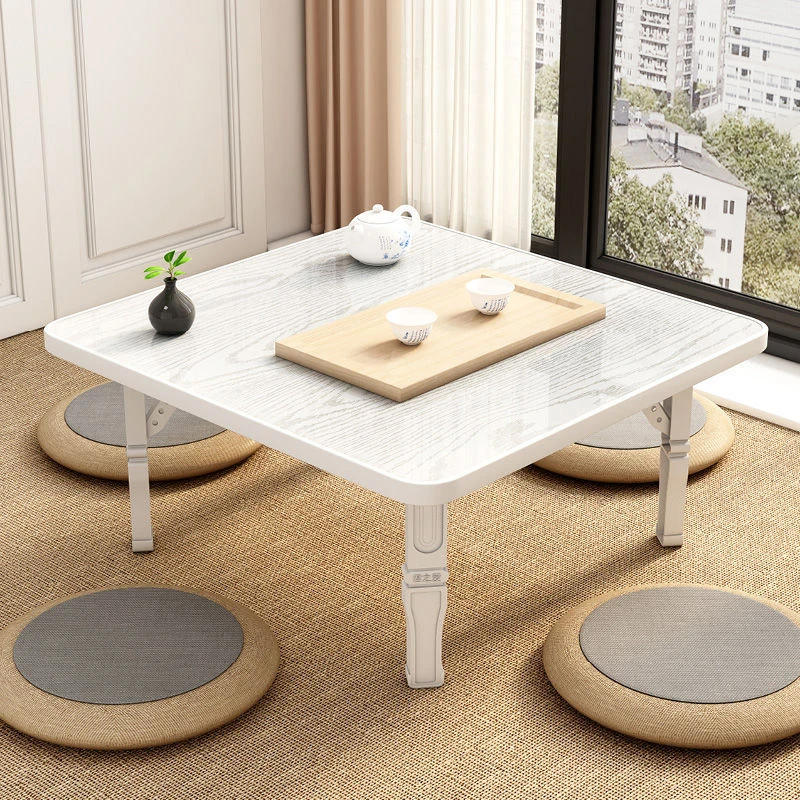 折叠桌餐桌家用炕桌地桌吃饭小桌子榻榻米床上折叠书桌电脑桌矮桌