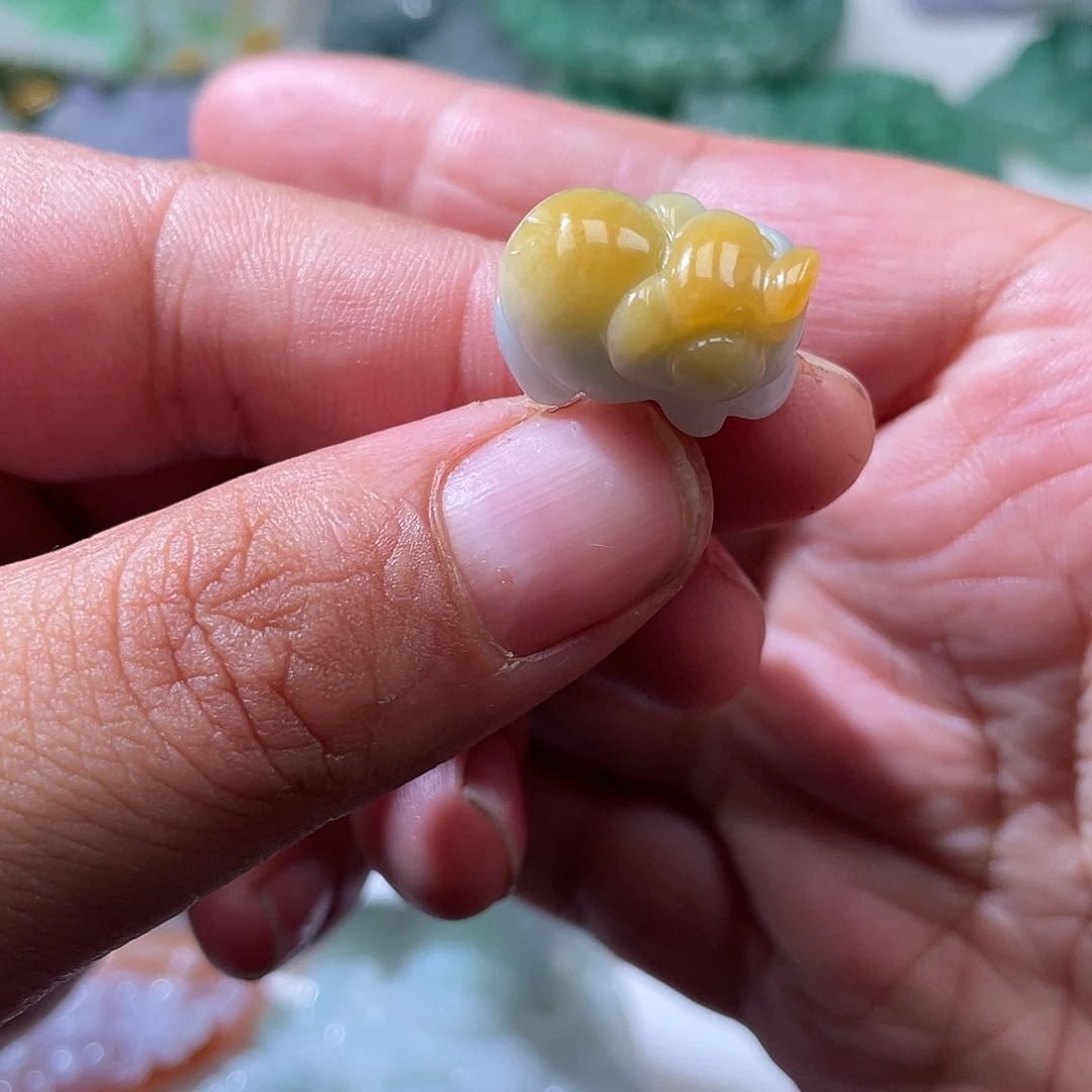 颈饰未镶嵌翡翠翡玉缘翡翠
