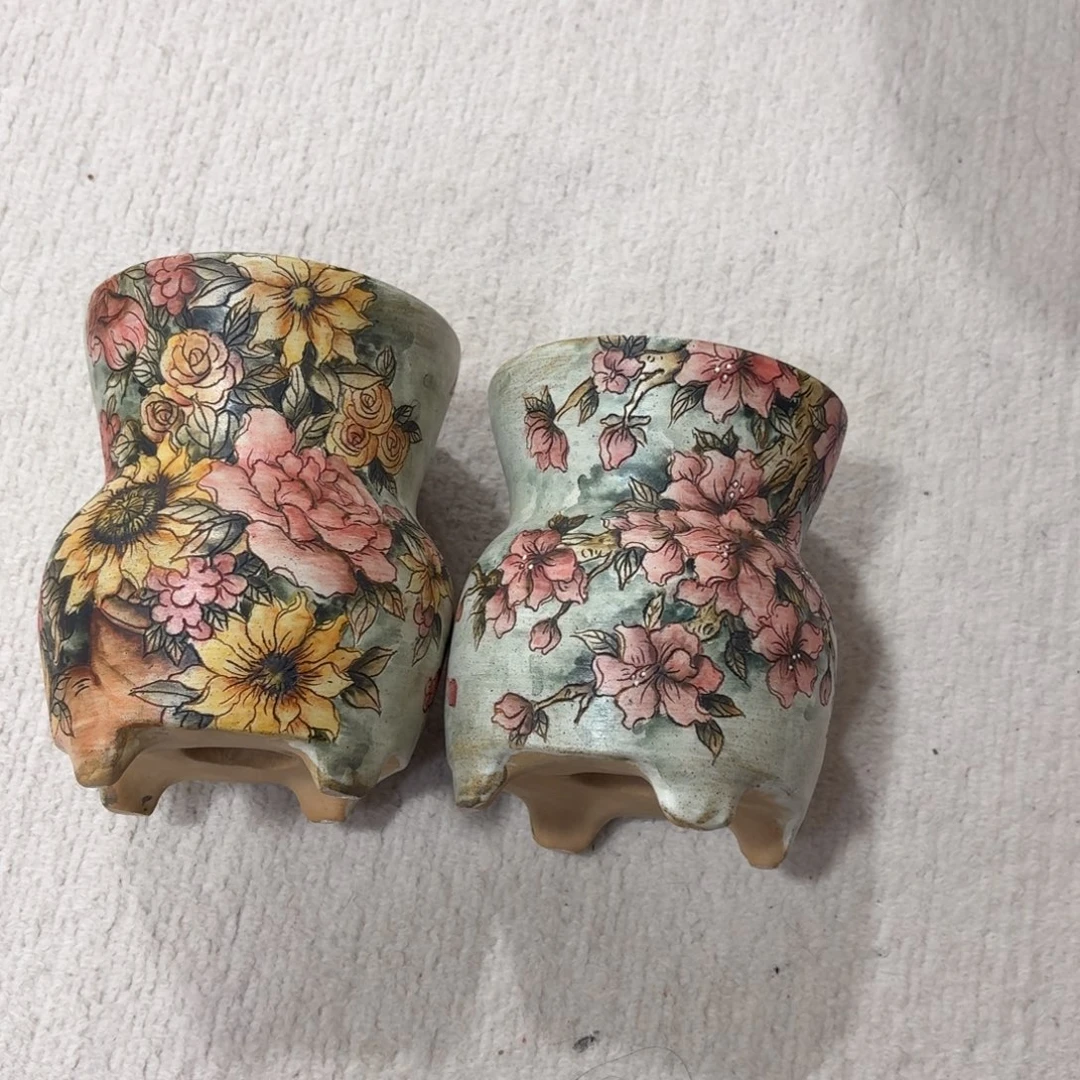 奶***甜紫砂花盆陶瓷多肉花盆微瑕