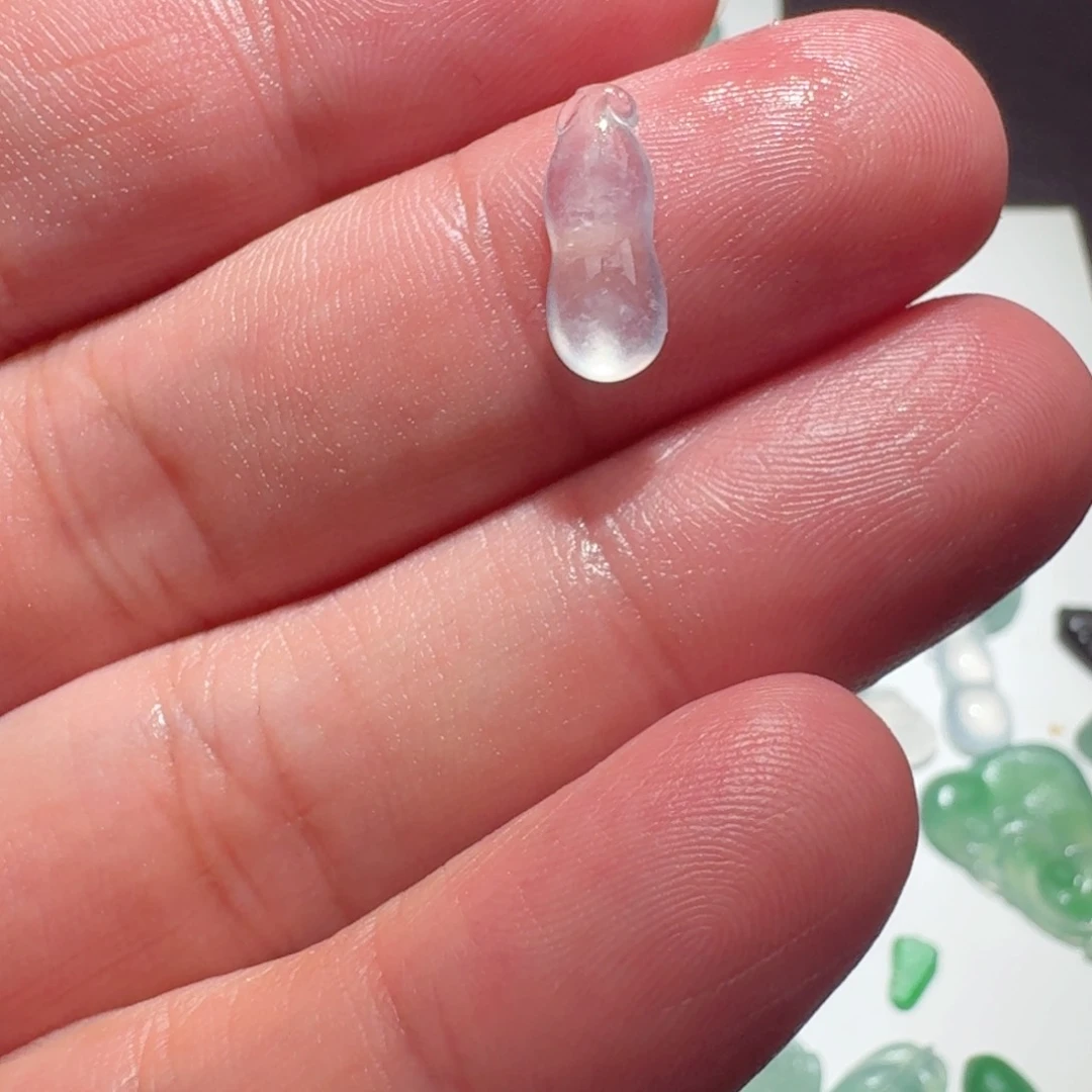 定制翡翠未镶嵌n天然翡翠福如