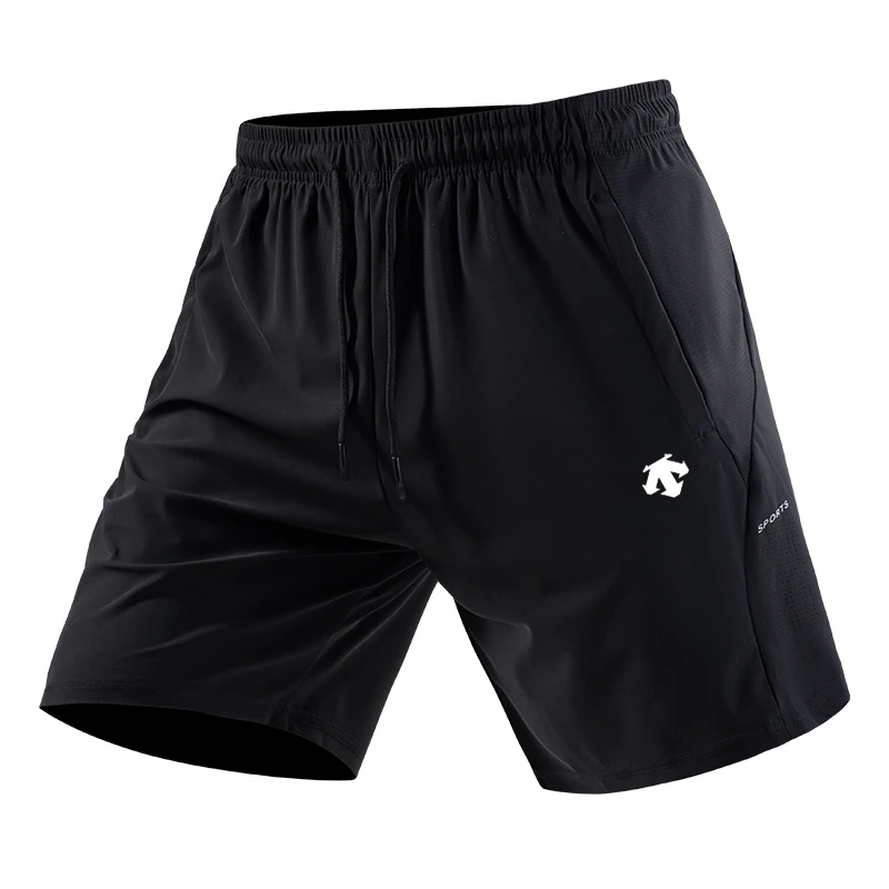 6奥莱冰丝五分裤男夏季薄款速干运动裤大码宽松短裤户外休闲裤