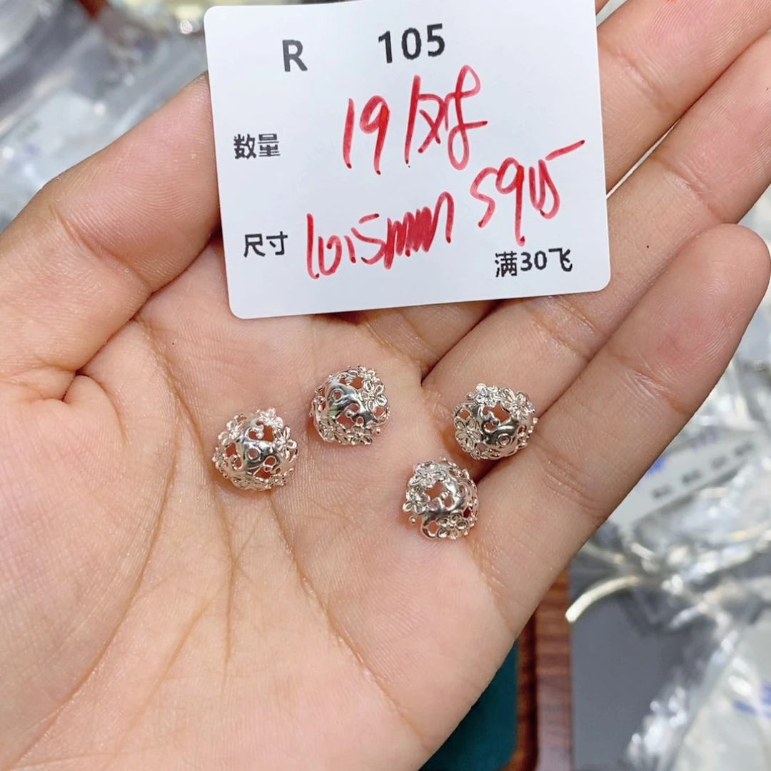 银S925镶嵌颈饰水晶R105