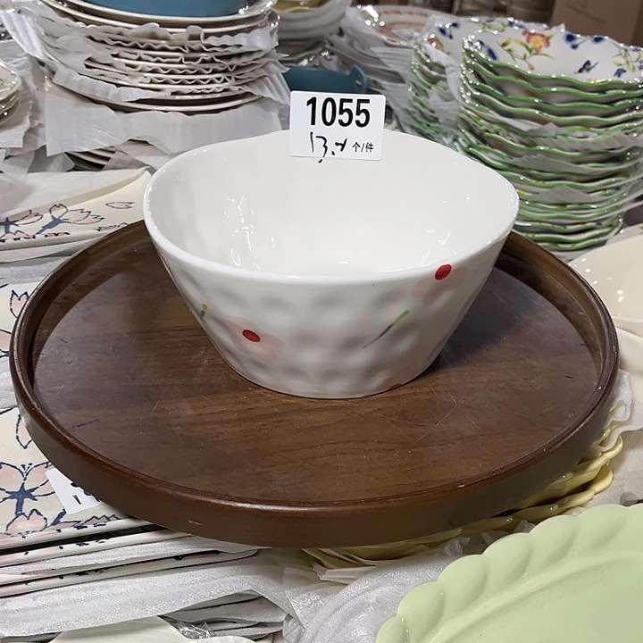 瓷微瑕外贸餐具1055
