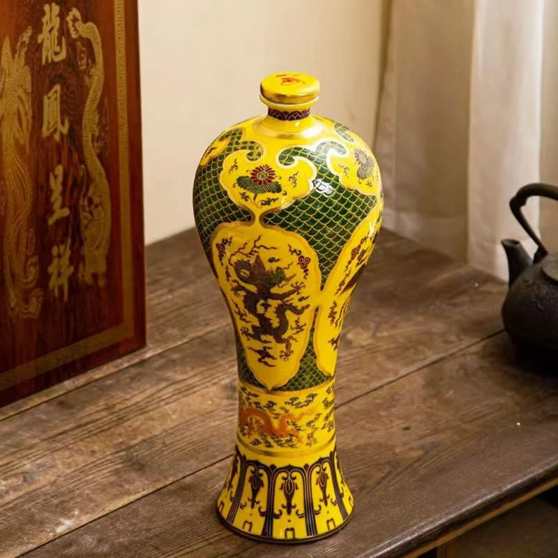 力壮坛装56度浓香型2500ml酒56度2500ml
