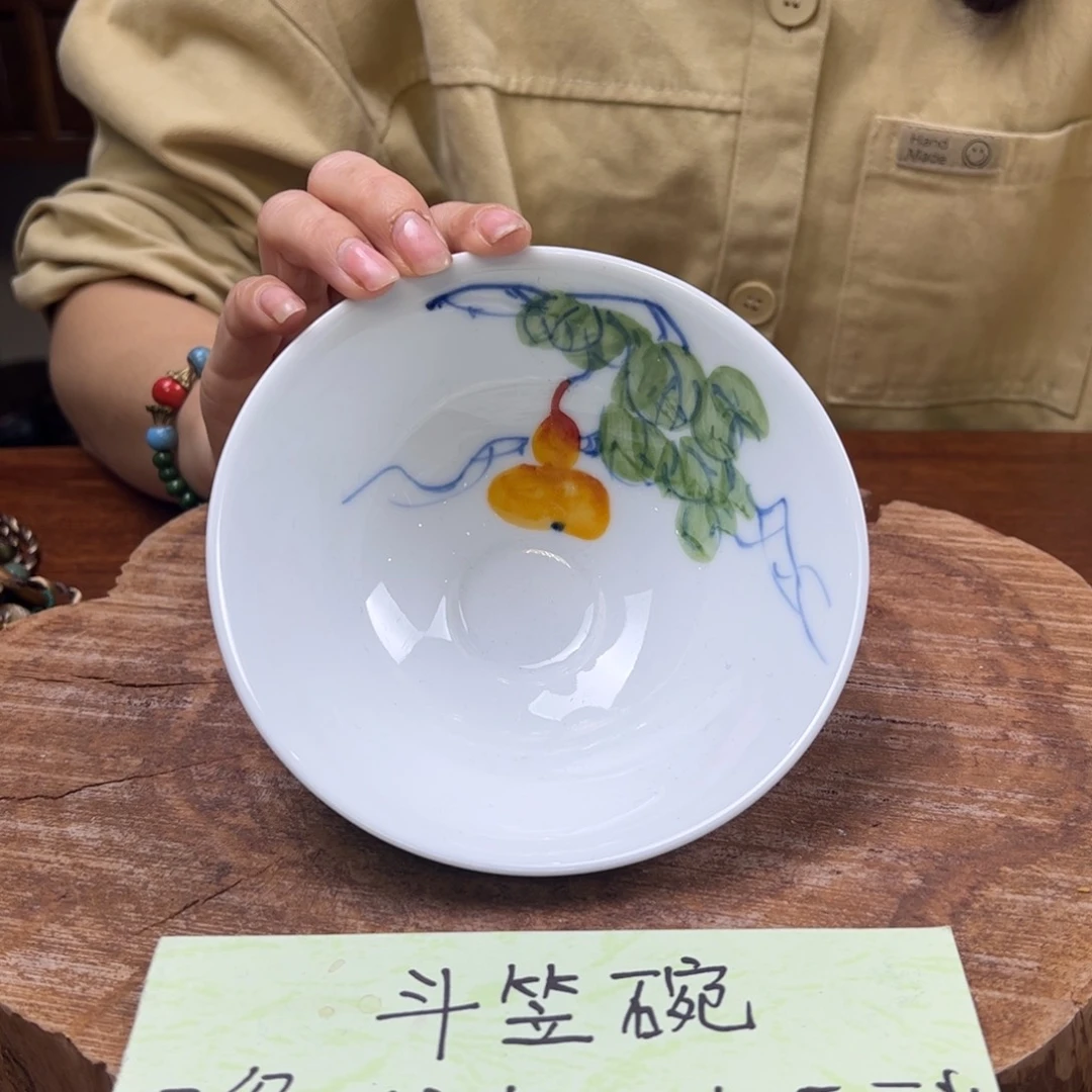 瓷片景德镇陶瓷手工手绘制作