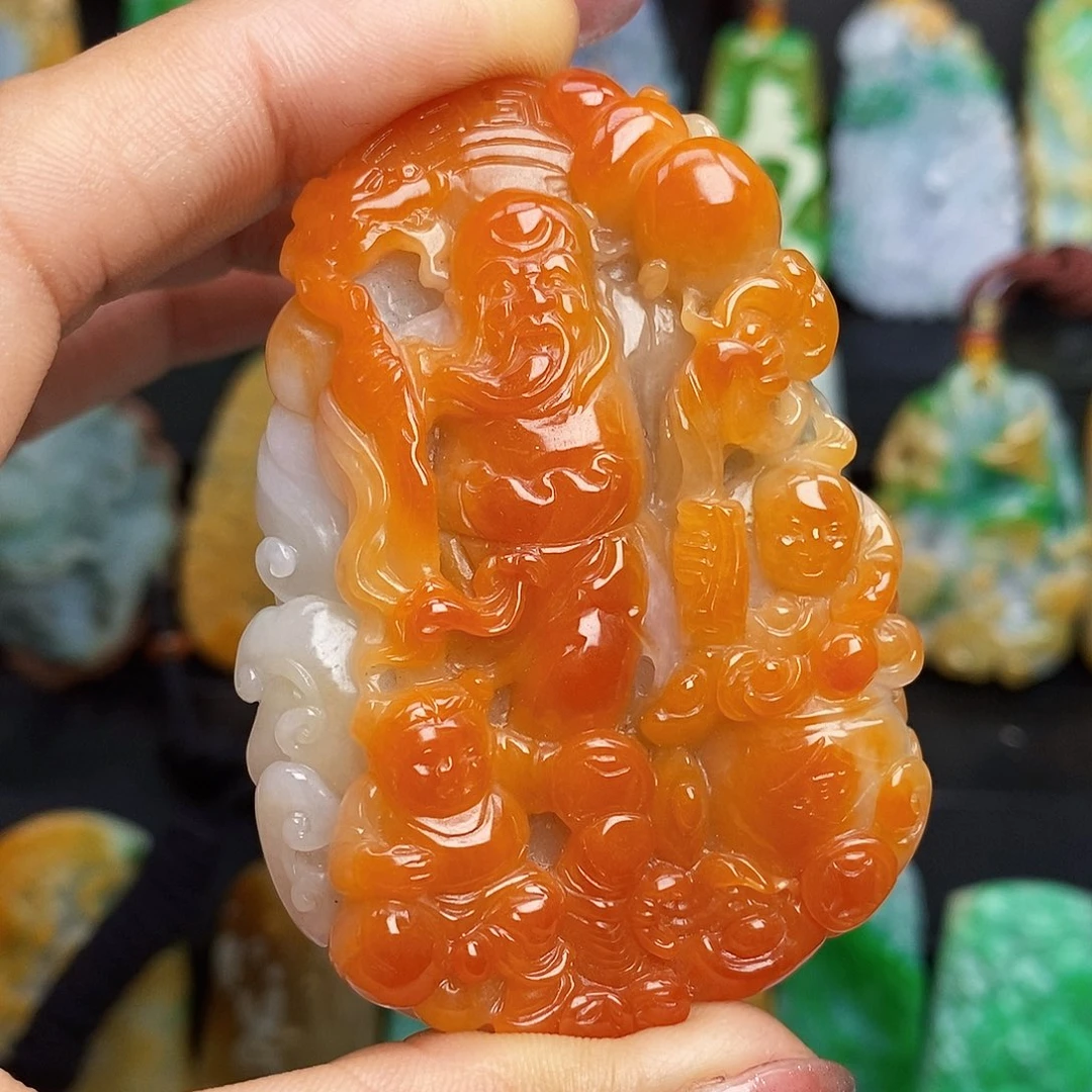 陈****未镶嵌定制翡翠翡翠A货一物一证