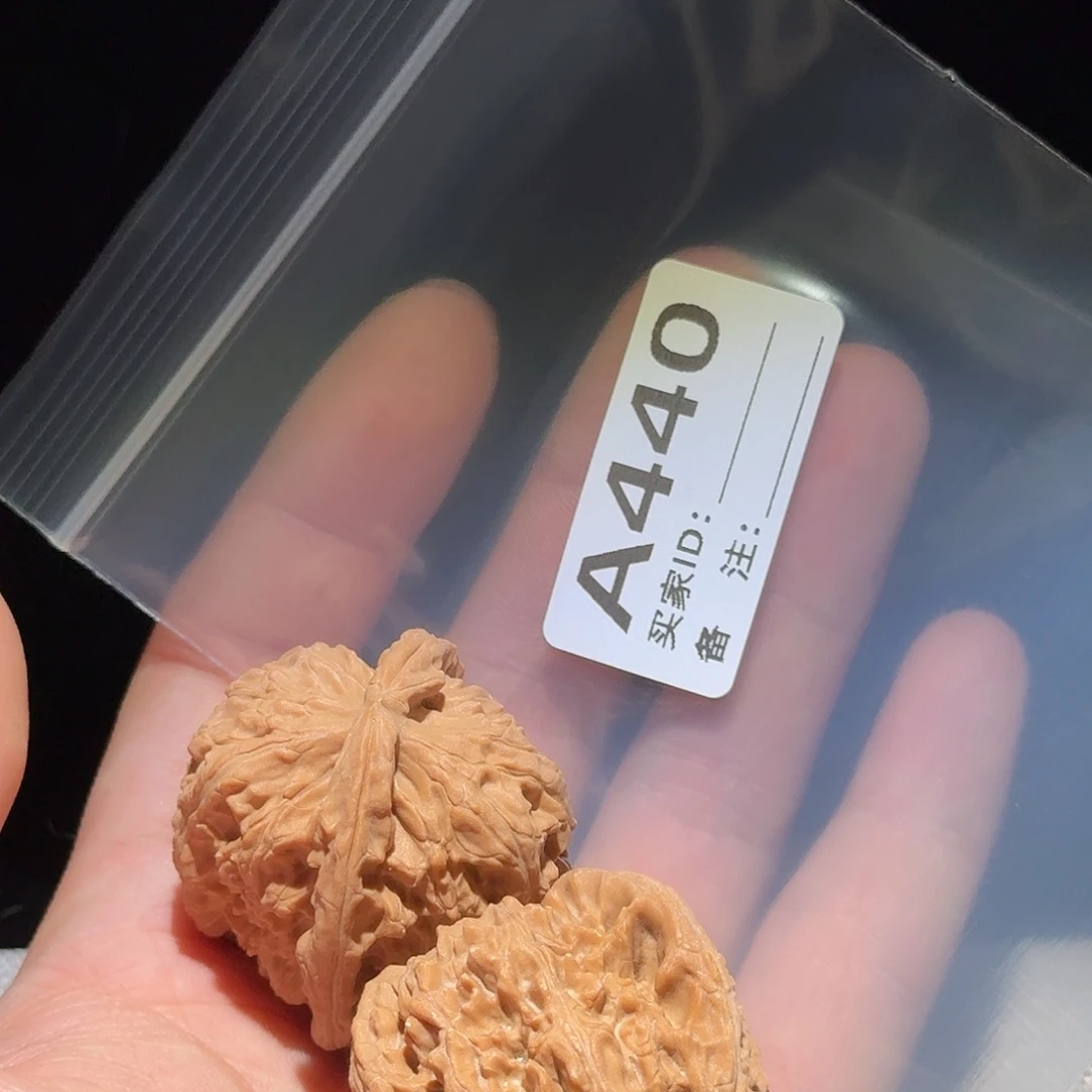 吊坠文玩核桃白狮子440