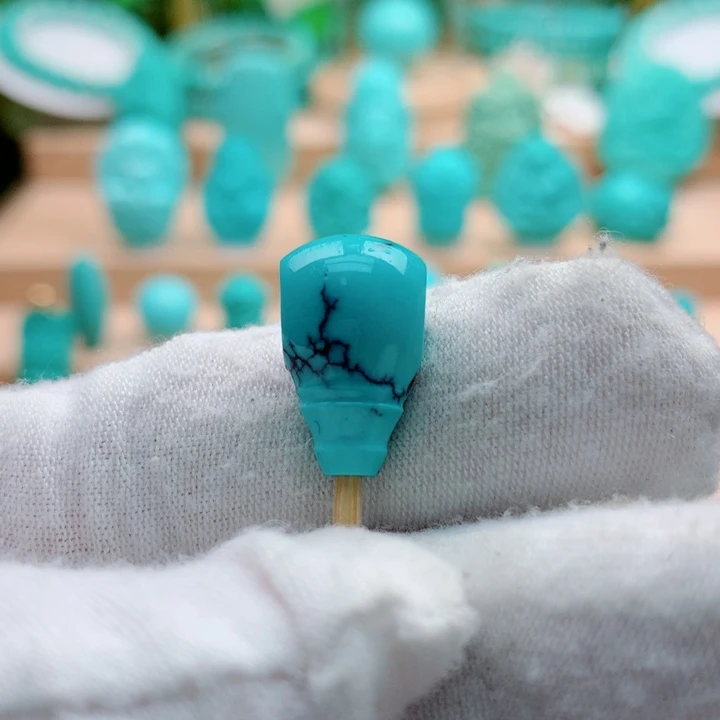 绿松石未镶嵌配饰