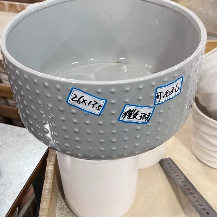 有孔！福利价陶瓷花盆全场福利价