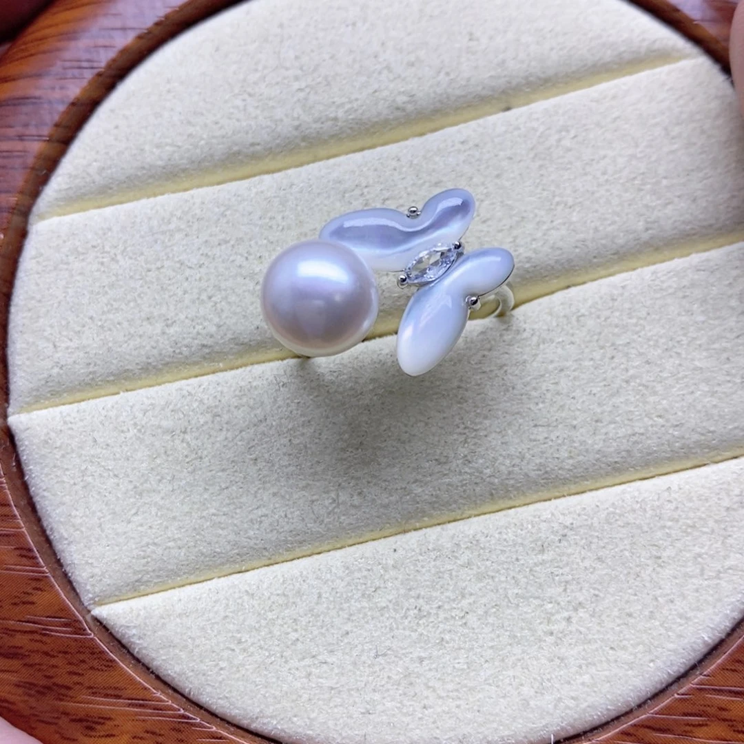 戒指未镶嵌淡水珍珠