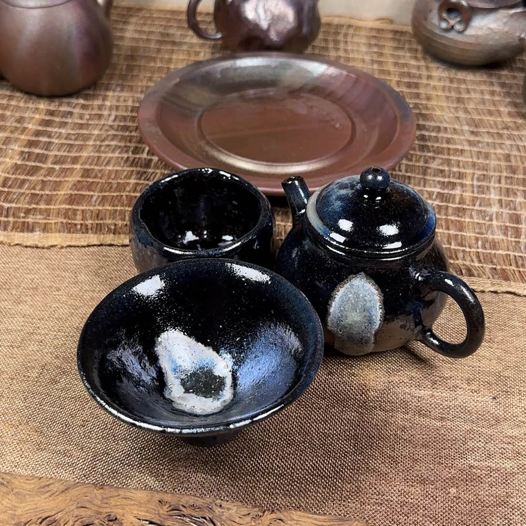 j***y云南建水紫陶古法柴烧杯