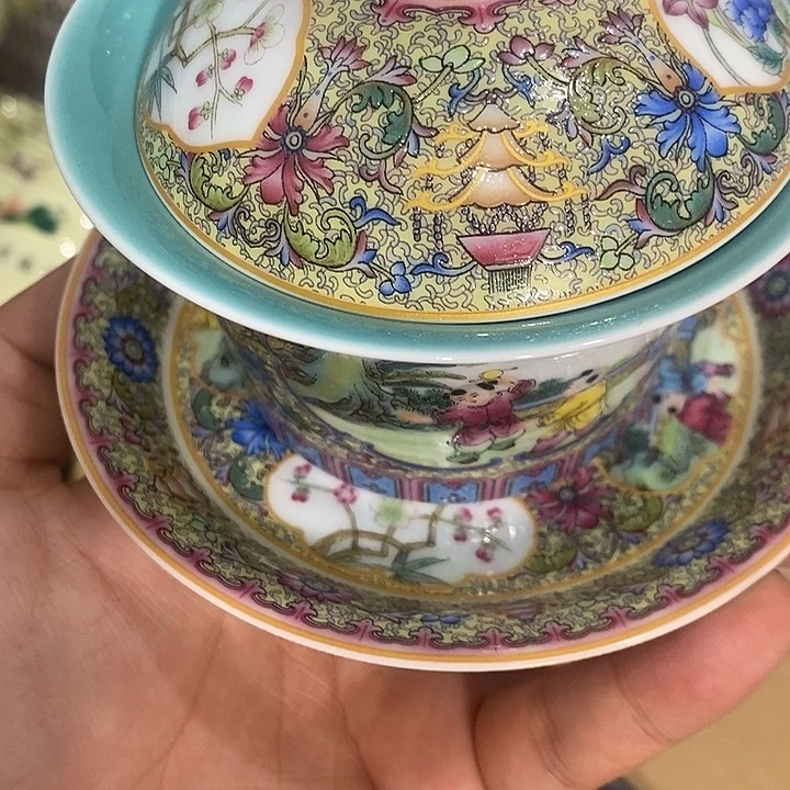 摆件景德镇陶瓷主人杯12344