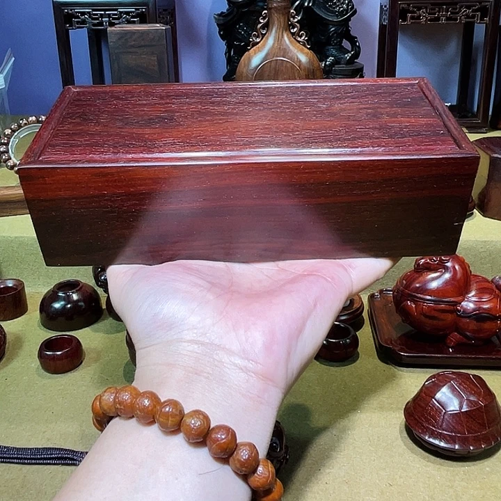檀香紫檀（小叶紫檀）机关盒496克