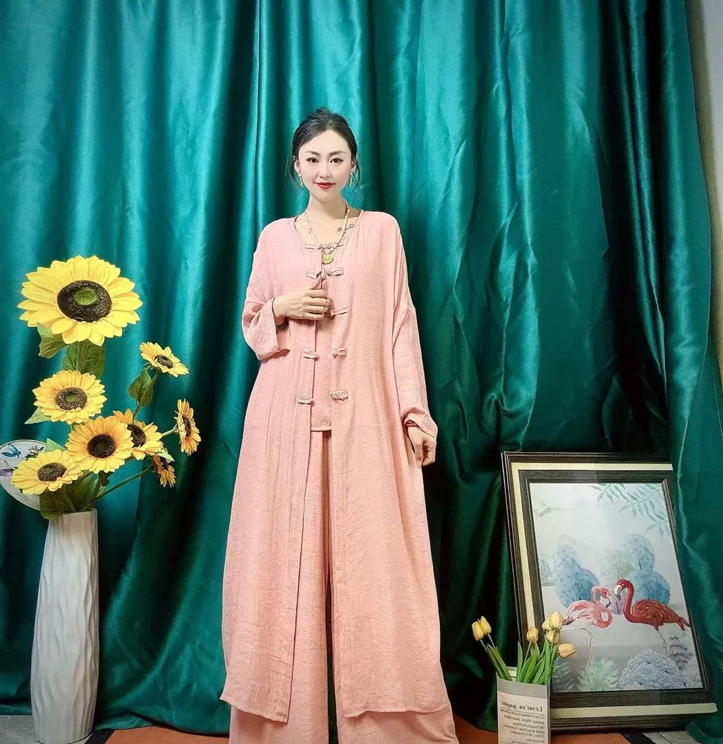 061（三件套长款-四个颜色）F小姐轻奢三件套