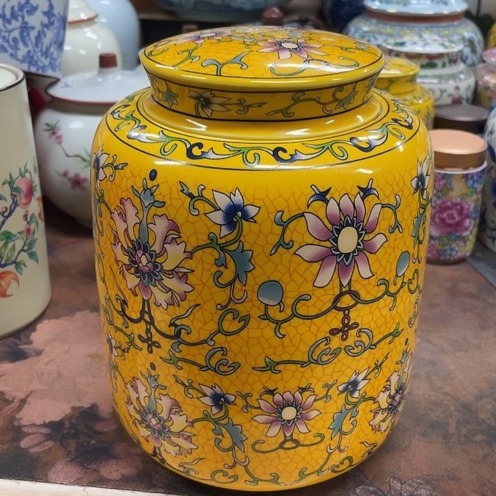 陶瓷罐茶叶罐密封罐储物罐