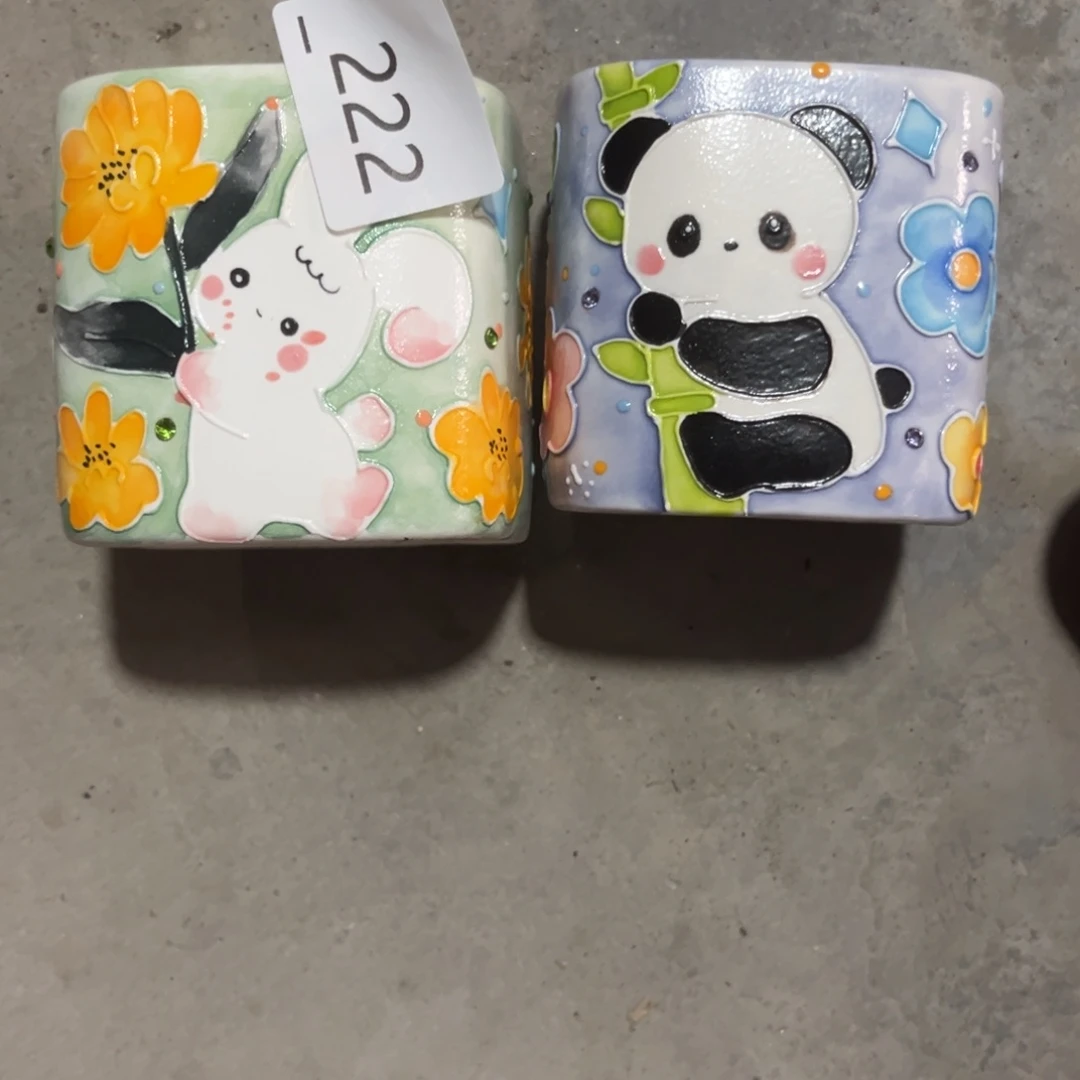浅***语222多肉花盆   2个