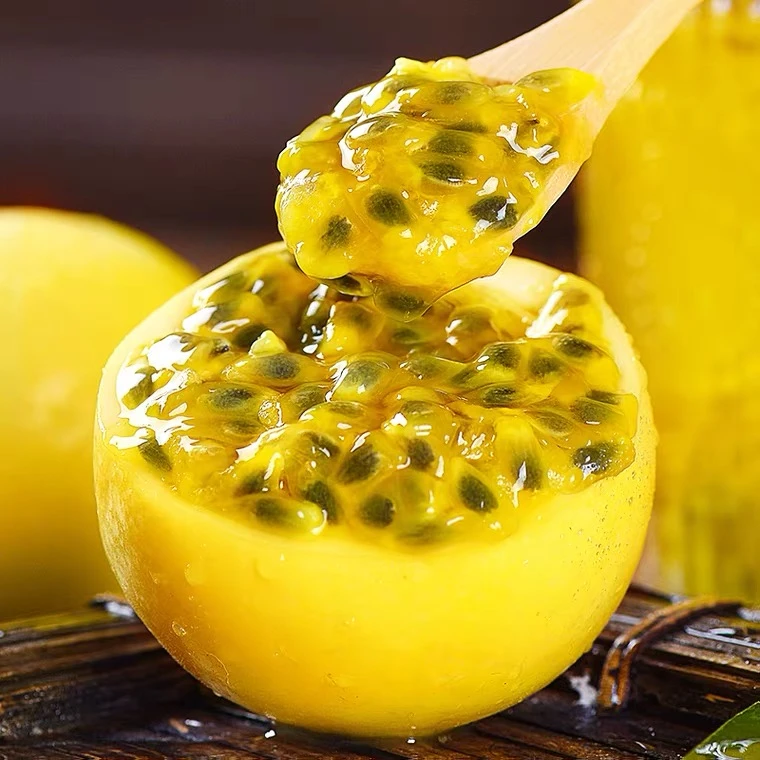 【钦蜜9号】黄金百香果新鲜现摘现发蜜甜多汁自制果茶