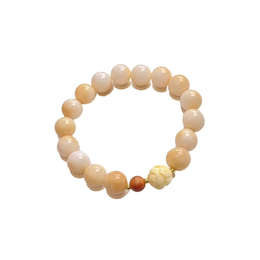 和田玉油润手串C02-47赠礼盒(多样性发）