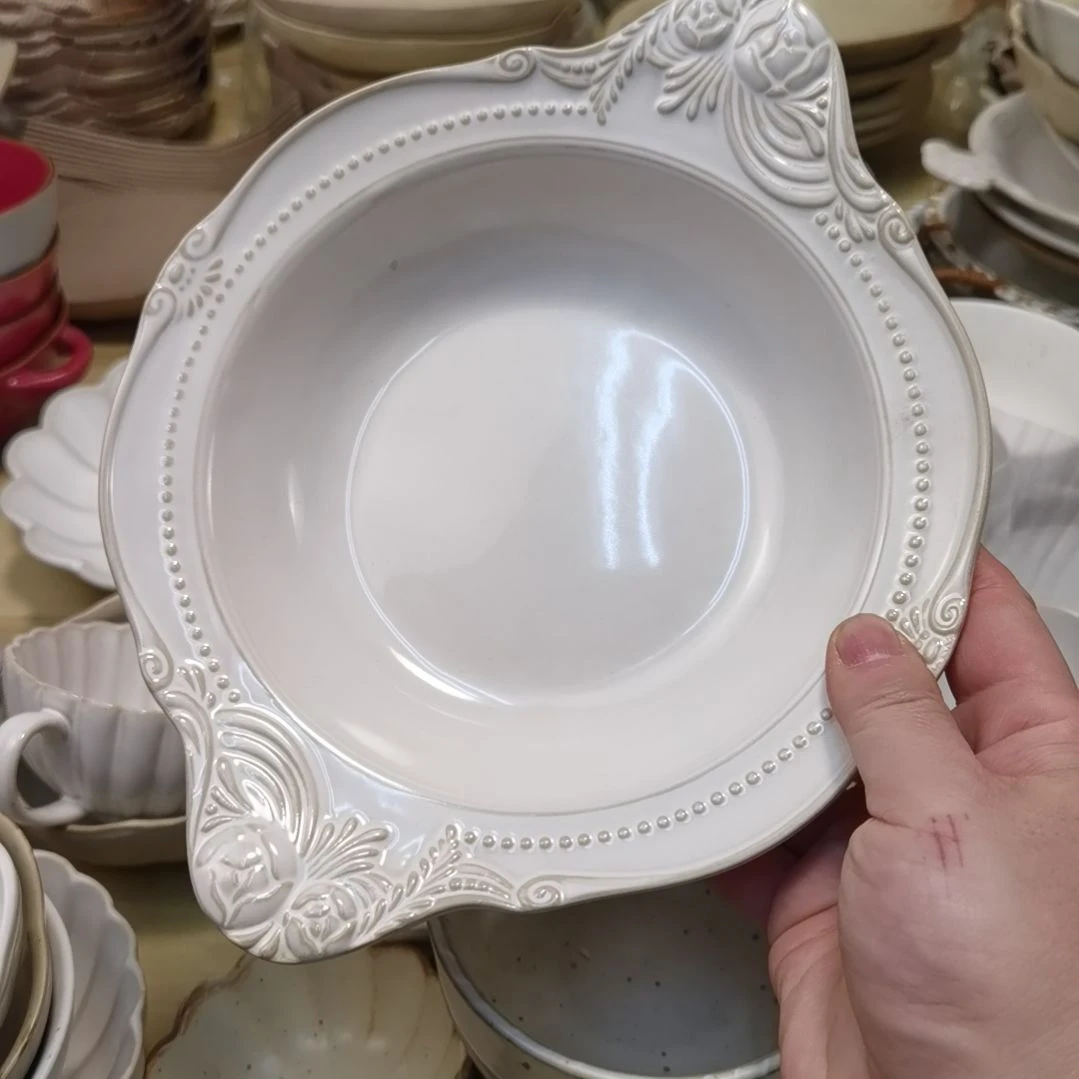 瓷片微瑕玫瑰小双儿一个