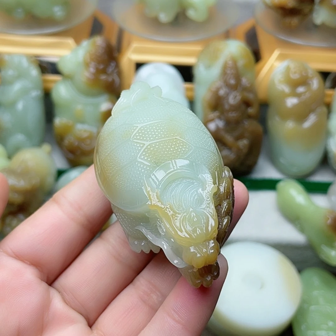 【闪购商品】未镶嵌和田玉挂件海***?
