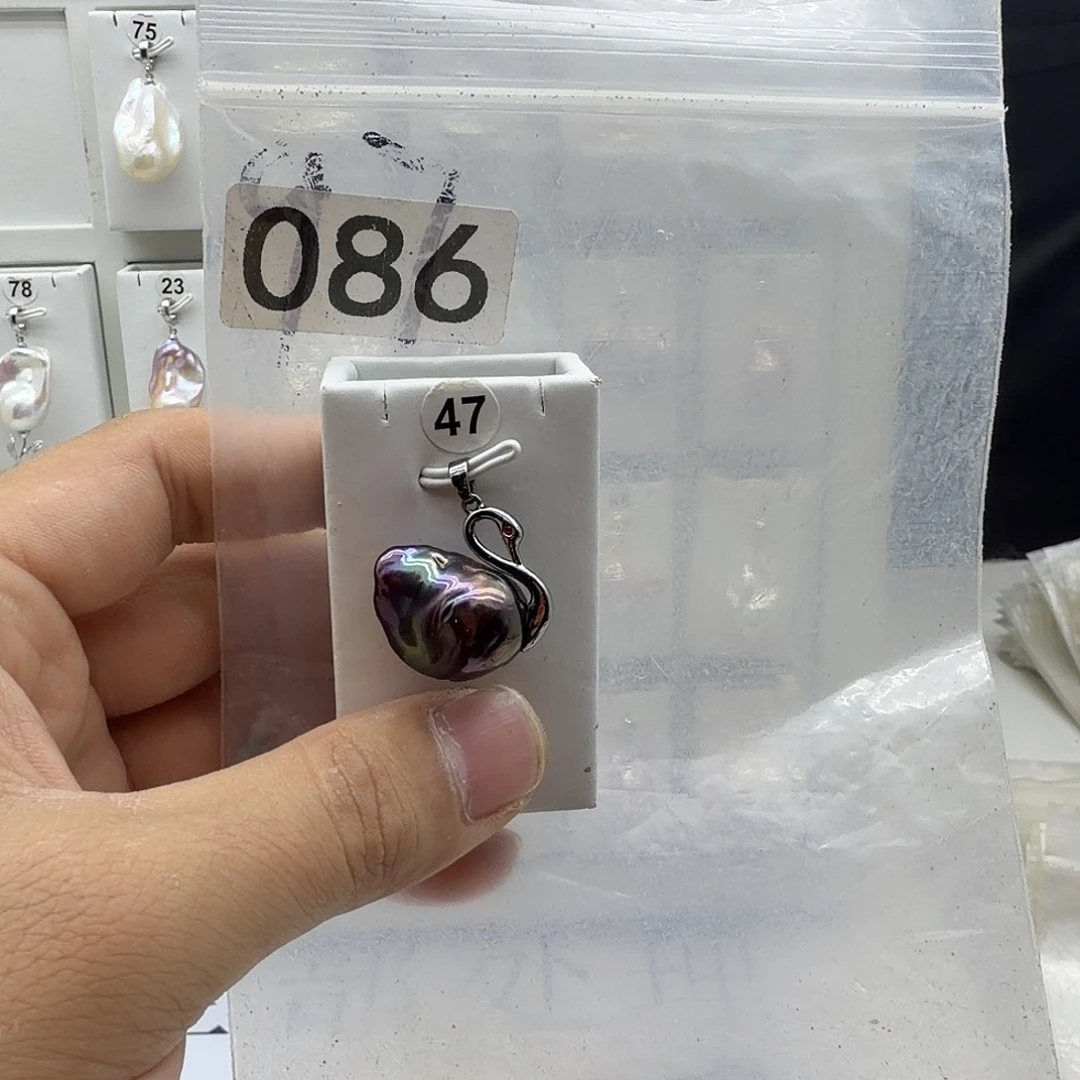 颈饰合金淡水珍珠