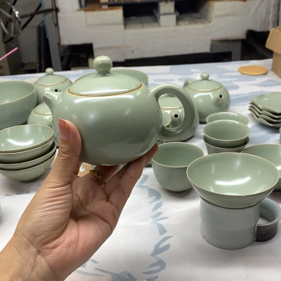 宣宝汝瓷手工壶啊啊