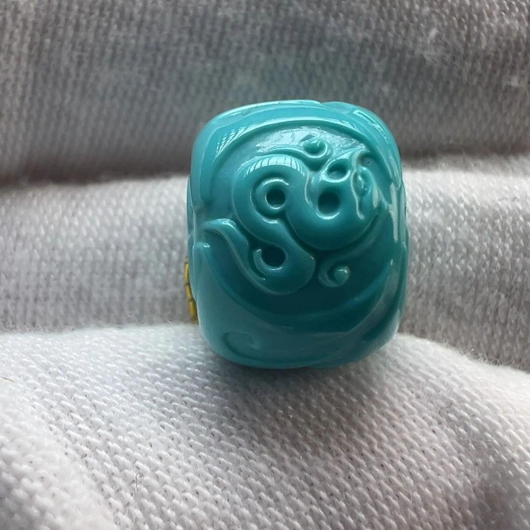 绿松石未镶嵌配饰11.7×9.1