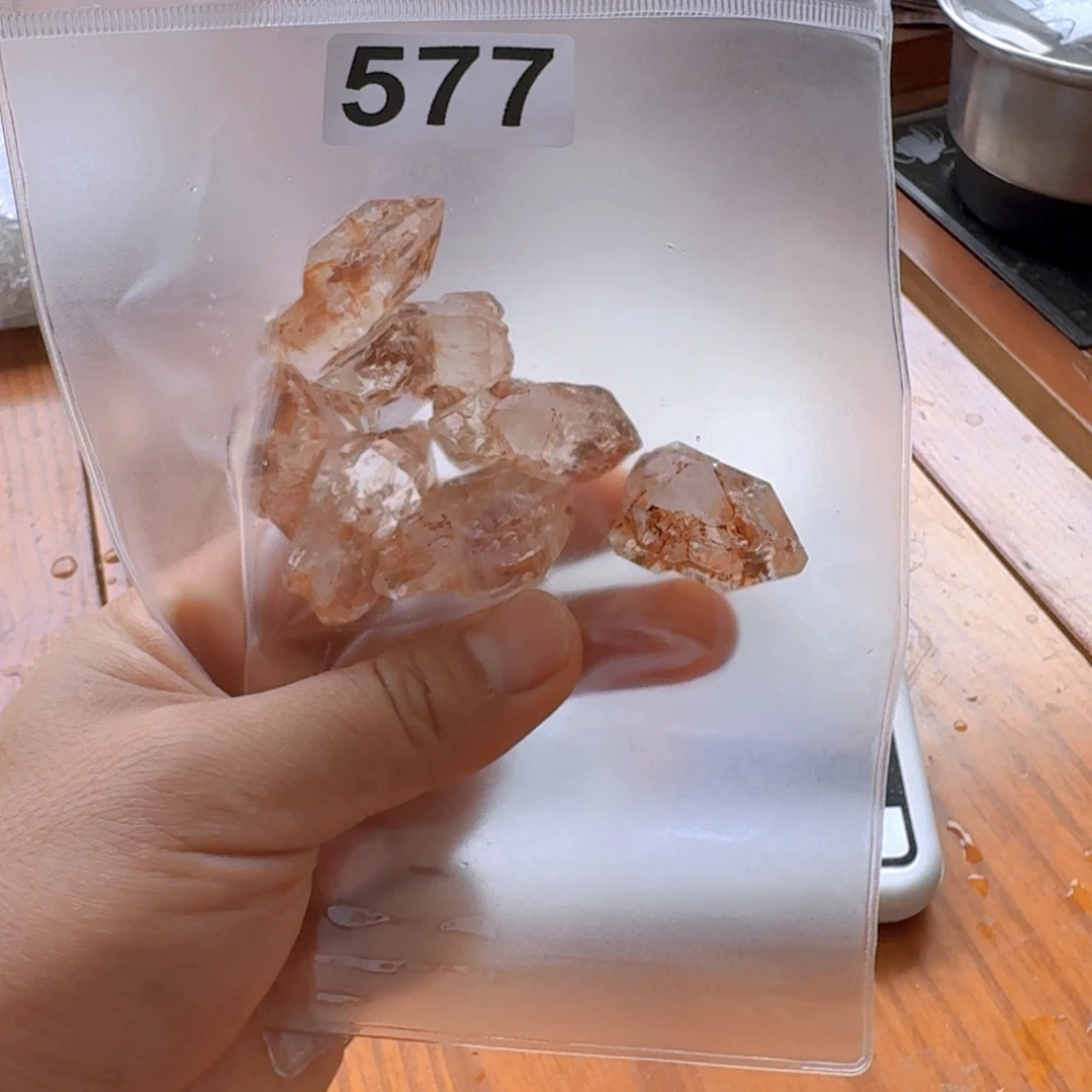 天然水晶家居摆件未镶嵌水晶八*